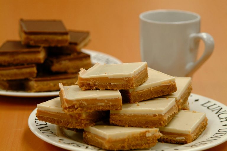White Chocolate Caramel Shortcake
